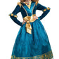 Disguise Disney Princess Merida Brave Deluxe Girls' Costume Green, X-Small/(3T-4T)