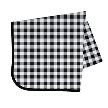 Bapronbaby White Buffalo Plaid Splash Mat - Waterproof Catch-All For Under High Chairs, Floors, Tables, Playtime Or Arts & Craft
