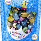 The Dreidel Company Hanukkah Metallic Multi-Colored Draydels With English Translation, Spinning Tops Includes Game Instruction C