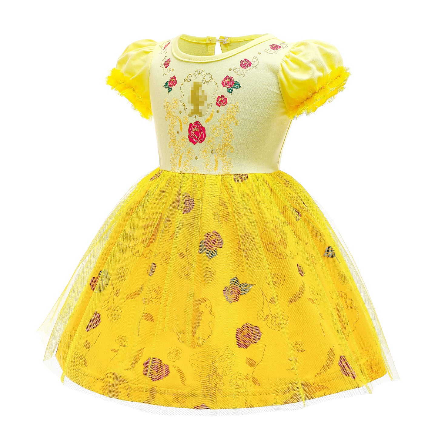 Dressy Daisy Princess Dress Up Clothes Halloween Fancy Party Tulle Skirt Summer Outfit For Toddler Girls Size 5T, Style 22