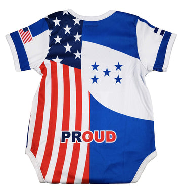 Arza Sports Honduras/Usa Baby Outfit Mameluco New W/O Tag Sizes 3 To 12 Months