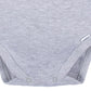 Gerber Unisex Baby Long Sleeve Solid Onesies Multi-Pack Interlock 180 Gsm, Grey Heather