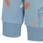Gerber Baby Boys Toddler 2-Piece Fleece Sweatshirt And Jogger Set, Blue Leaves, 2T