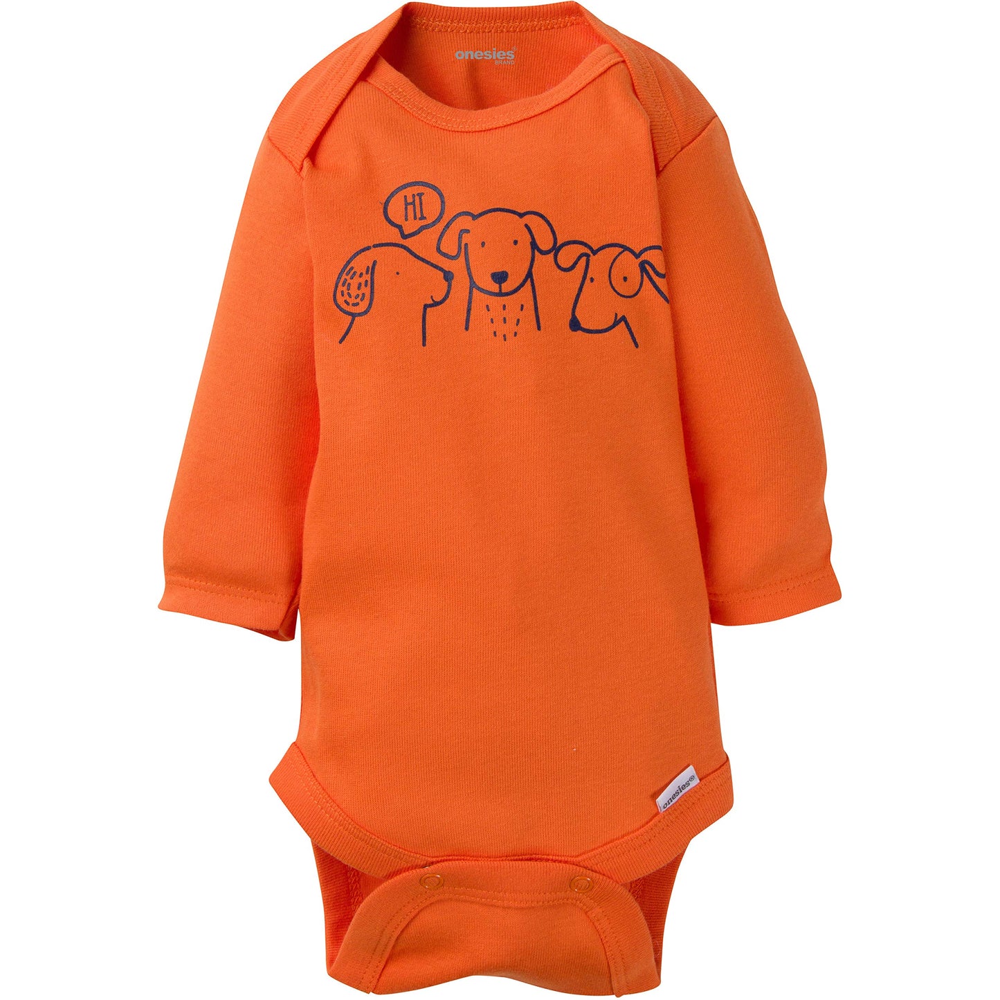 Onesies Brandunisex Baby6-Pack Long Sleeve Bodysuitsdog0-3 Months