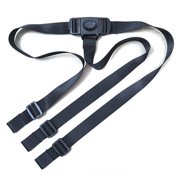 Zarpma High Chair Straps, 3 Point Harness Straps Belt For Child Kid Chair Strap For Ikea Antilop High Chair (Black)