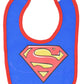 Justice League Baby Boys 6 Pack Bibs Superman Batman Flash Aquaman Green Lantern