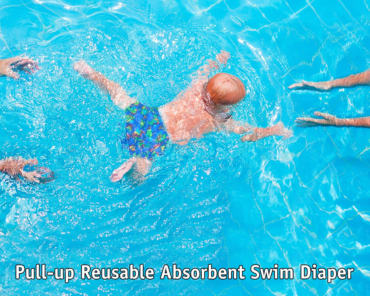 Water Gear Reusable Baby Swim Diaper - Soft And Designed To Keep Your Baby Comfortable - Eco-Friendly - Great To Wear When Learn