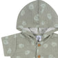 Gerber Baby Boys Hooded Cotton Romper, Palms, 3-6 Months