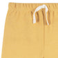 Gerber Baby Girls Toddler 2-Piece Fleece Sweatshirt And Jogger Set, Yellow Solid, 2T