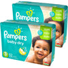 Pampers Baby Dry Diapers Size 3 Jumbo Pack, 32 Count, Pack Of 2