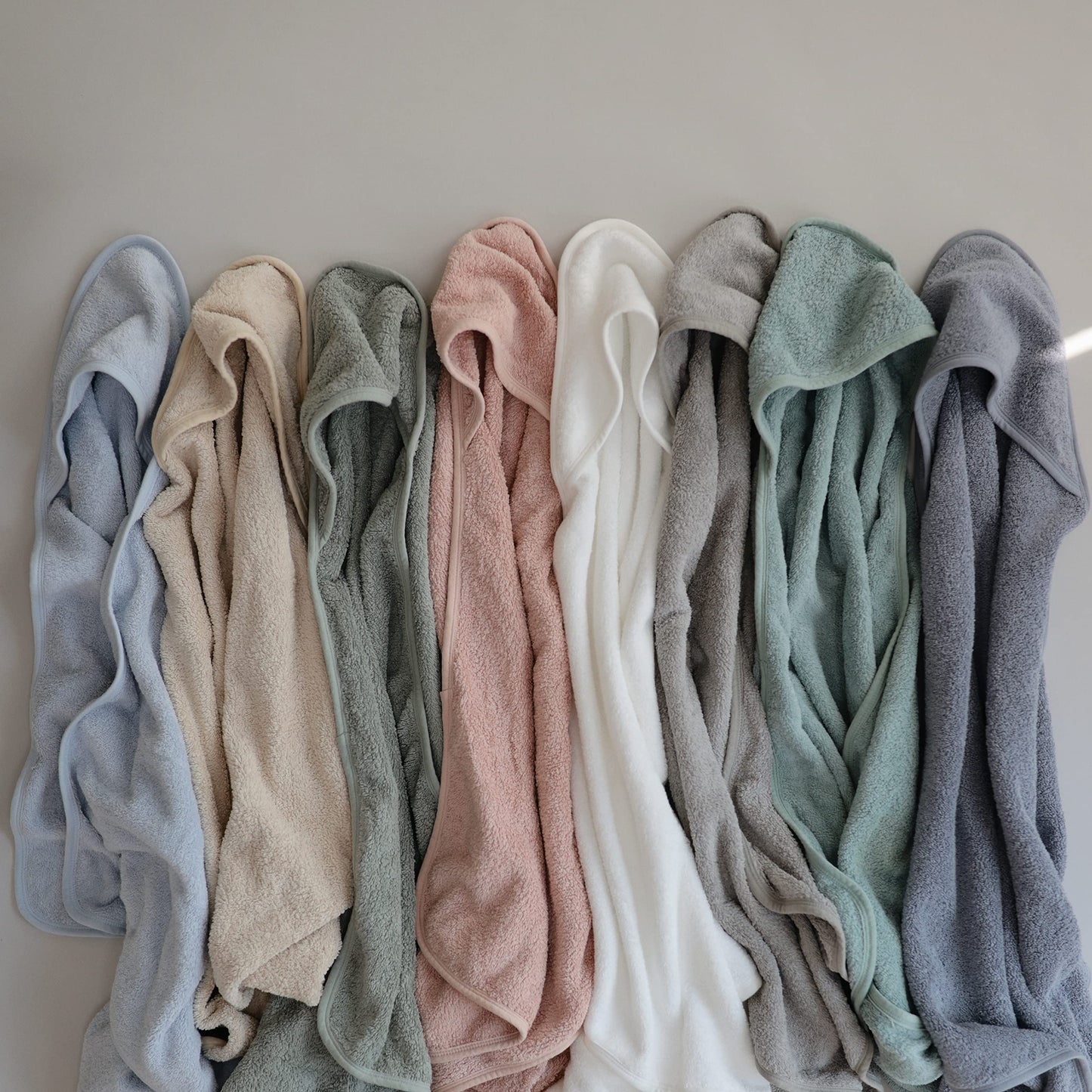 Mushie Baby Hooded Towel | Organic Cotton (Gray)