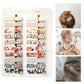 Fancy Clouds Hair Clips For Girls Women Toddler Baby,Assorted 20Pcs Flower Fabric Fully Lined Small Alligator Clips Hair Accesso