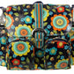 Kalencom Matte Coated Double Duty Diaper Bag, Floral Stitches