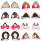 Onedor Sparkle Shiny Hair Bow Ribbon Clip Sets For Babies, Toddlers, Young Girls, And Children (Animal-8 Pairs)