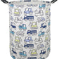 Acmuuni 19.7 ' Round Laundry Basket Laundry Hamper With Handles,Baby Toys Storage Organizer Bins Laundry Gift Basket For Boys A