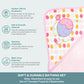 Spasilk Baby Bath Hooded Terry Towel With 3 Washcloths, Baby Bath Essentials, One Size, Pink Fish