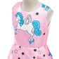 Dressy Daisy Rainbow Unicorn Pony Costume Birthday Party Fancy Dress Up Clothes For Little Girls Size 8, Pink 125