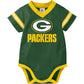Gerber Unisex Baby Baby Boys Nfl Jersey Onesie Bodysuit, Team Color, 0-3 Months
