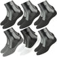 Pinkit Unisex Cotton Multicolor Socks (Pack Of 6 Pairs) No Show Cotton Loafer Socks