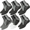 Pinkit Unisex Cotton Multicolor Socks (Pack Of 6 Pairs) No Show Cotton Loafer Socks