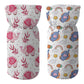 Novo Baby Cotton Soft Plush Baby Bottle Feeding Cover Tote Modern Bag Carrier Bag Bottle Cover With Strap Pack Of 2 (Cute)