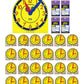 Carson Dellosa Telling Time Teaching Clocks for Kids Educational Bundle, Judy Clock Telling Time Clock, Mini Judy Clocks, Time a