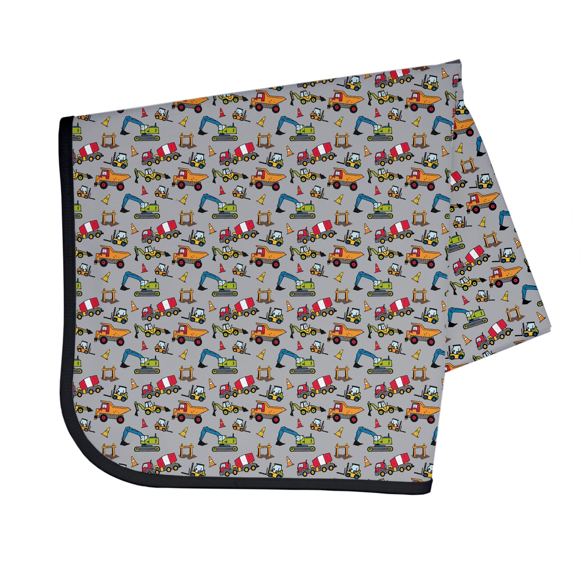 Bapronbaby Construction Zone Splash Mat - Waterproof Catch-All For Under High Chairs, Floors, Tables, Playtime Or Arts & Crafts