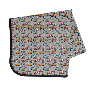 Bapronbaby Construction Zone Splash Mat - Waterproof Catch-All For Under High Chairs, Floors, Tables, Playtime Or Arts & Crafts