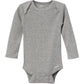 Gerber Unisex Baby Multi-Pack Onesies Bodysuits (Short And Long Sleeve), Tan Little Apples, 0-3 Months