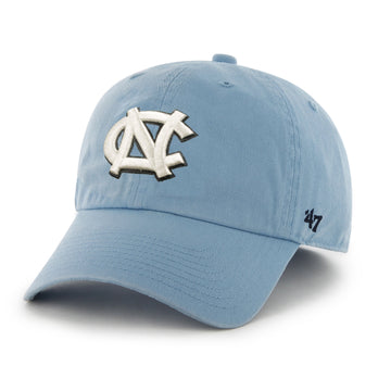 Ncaa North Carolina Tar Heels 47 Brand Clean Up Adjustable Hat, Columbia 1, One Size