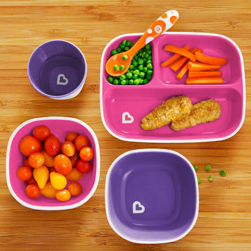 Munchkin Splash Baby And Toddler Bowl, Purple