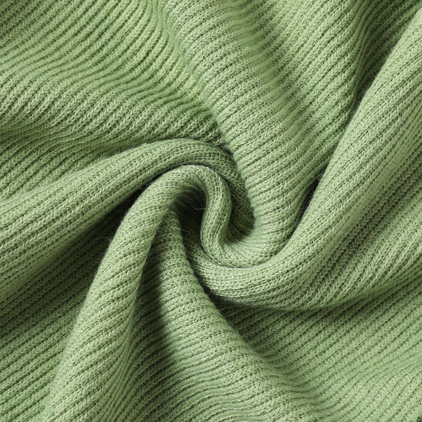 Toddler Baby Girl Sweater Round Neck Loose Long Sleeve Candy Color Knitted Pullover Tops Autumn Winter Sweatshirt (Green #2, 3-4