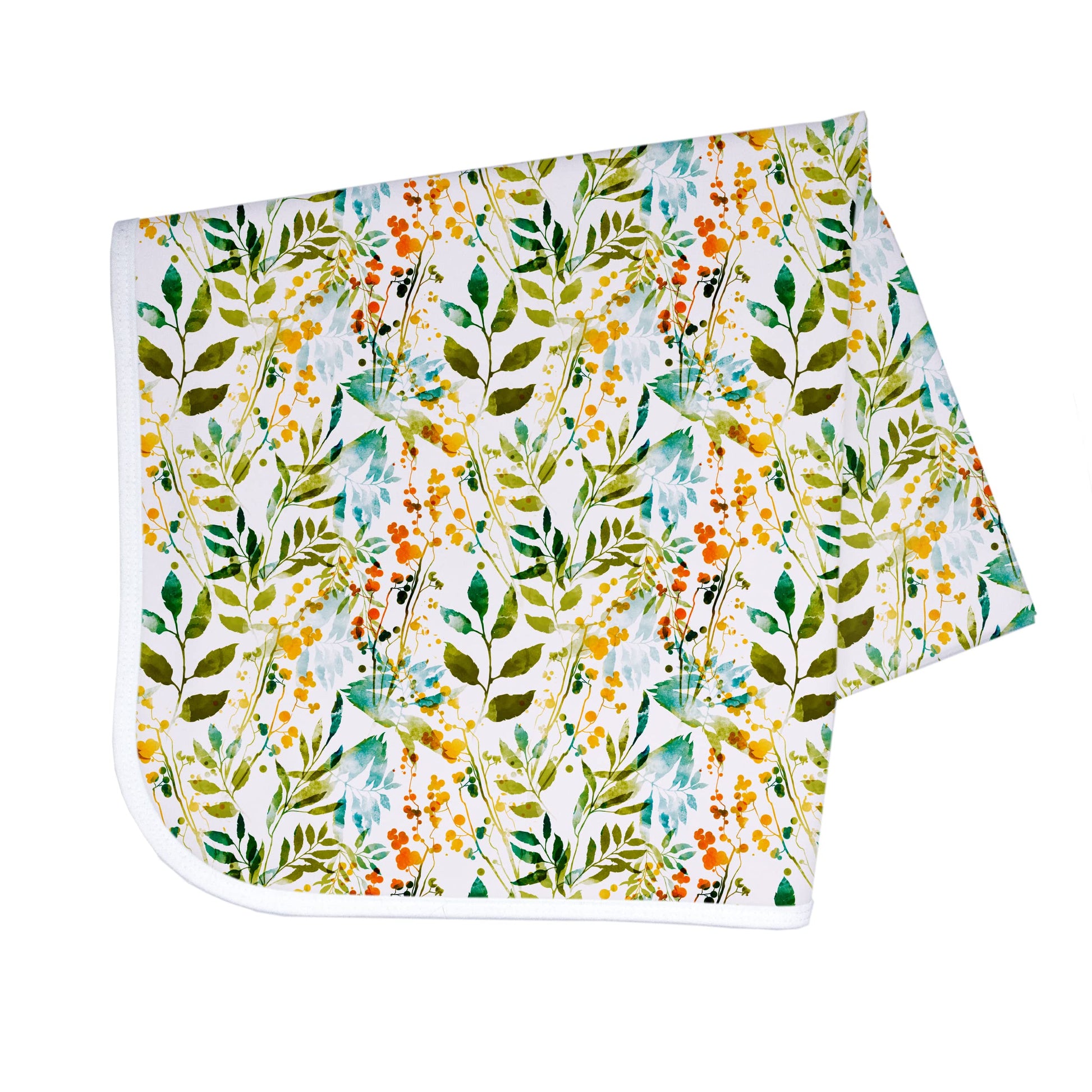 Bapronbaby Autumn Leaves Splash Mat - Waterproof Catch-All For Under High Chairs, Floors, Tables, Playtime Or Arts & Crafts - Ma