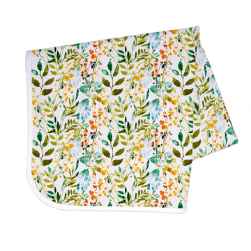 Bapronbaby Autumn Leaves Splash Mat - Waterproof Catch-All For Under High Chairs, Floors, Tables, Playtime Or Arts & Crafts - Ma