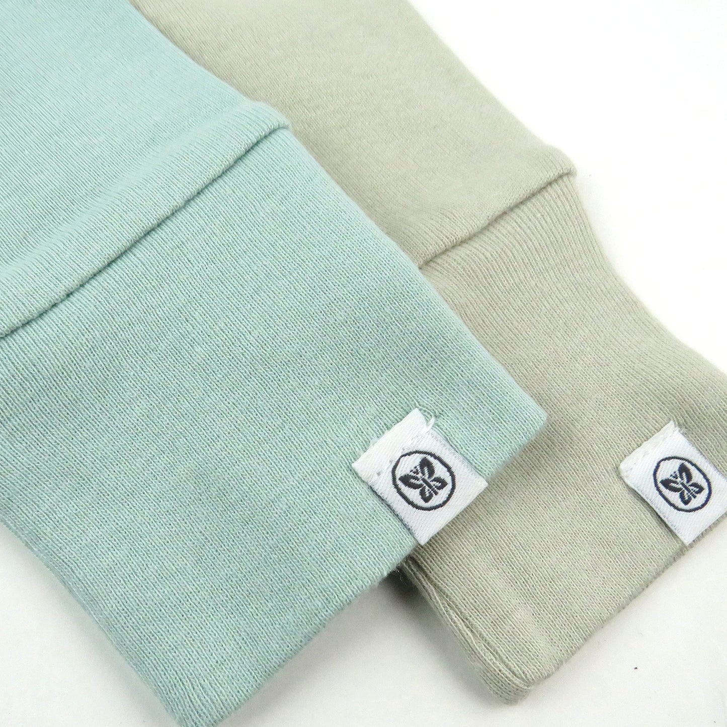 Honestbaby Multipack Honest Pants Joggers Pull On 100% Organic Cotton For Infant Baby And Toddler, Boys, Girls, Unisex, Sage Omb