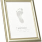 The Grandparent Gift Frame Wall Decor, Baptized Footprint