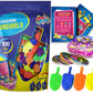 Izzy 'N' Dizzy 100 Medium Dreidels - Assorted Colors - Classic Chanukah Spinning Draidel Game And Prize - Bulk Value Pack