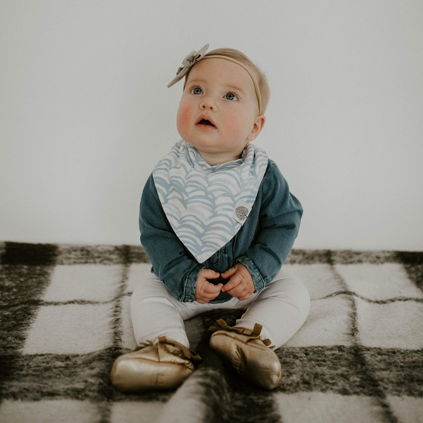 Parker Baby Bandana Drool Bibs 8 Pack Baby Bibs for Boys, Girls, Unisex - Soft & Stylish Teething Bibs for Babies