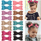 28Pcs 2.75'' Baby Girls Pigtail Bows Sparkly Sequin Glitter Hair Bows With Alligator Clips Hair Barrettes Accessory For Girls To