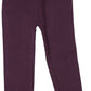 Silky Toes Baby Leggings, Toddler Seamless Soft Cotton Knit Pants For Girls And Boys (2-4 Years, Eggplant)