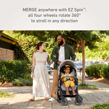 Graco Premier Merge Travel System, Stroller Car Seat Combo, Includes Snugride Snugfit 35 Lx Ics, Midtown