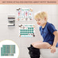 Dog Potty Training Sticker Chart, 10 Potty Charts With 216 Round Stickers & 1 Instruction Sheet, Potty Reward Sticker Chart For