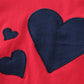 Little Hand Kids Valentines Day Pajamas Toddler Girls Love Hearts Long Sleeve Shirt Pant Sets Children Clothes Red 2T