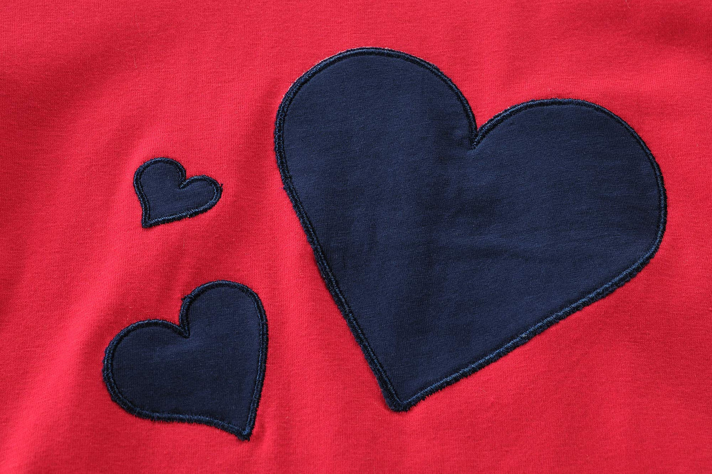 Little Hand Kids Valentines Day Pajamas Toddler Girls Love Hearts Long Sleeve Shirt Pant Sets Children Clothes Red 2T