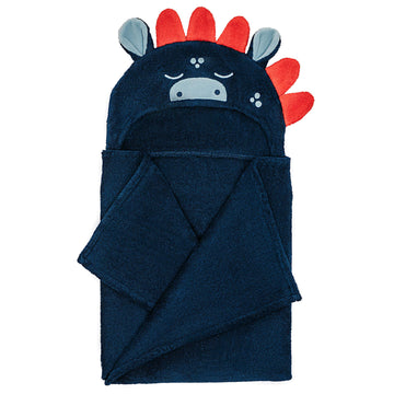 Natemia Baby Hooded Towel - Premium Ultra Soft Baby Bath Towel With Animal Design - Baby Towels For Newborn To Toddler - Made In