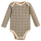 Hudson Baby Unisex Baby Cotton Long-Sleeve Bodysuits, Leopard Mamas Mini, 9-12 Months