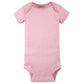 Gerber Baby Girl'S 8-Pack Short Sleeve Onesies Bodysuits, Leopard Pink, 12 Months