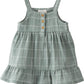 Little Planet By Carter'S Baby Girls' Organic Cotton Dress, Spring Moss Plaid, Newborn