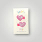 Sparkling Heart Hair Clips