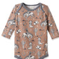 Wild Wrangler/Brown Western Cowboy Bamboo Baby Boy Bodysuit